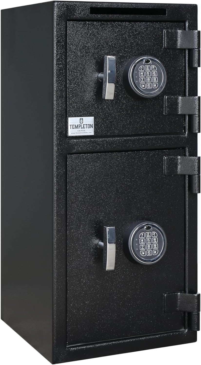 T859 Large Double Door Depository Drop Safe with Multi-user Keypad and ...