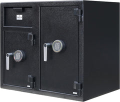 T869 Dual Safe Depository Drop Safe & Lock Box, Electronic Multi-User Keypad Combination Lock