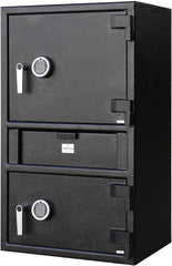 T871 Extra Large Double Independent Locking Doors Depository Drop Safe with Electronic Keypads and Backup Keys