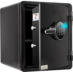 T701 & T702 ETL-Certified 1 Hour Fireproof Safe Advanced Biometric & Multi-User Electronic Keypad, Key Backup