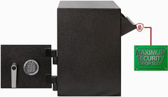 T862R Rear Door Depository Drop Safe with Multi-user Keypad and Key Backup