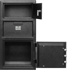 T867 Standard Depository Drop Safe with Multi-user Keypad and Additional Lock Box