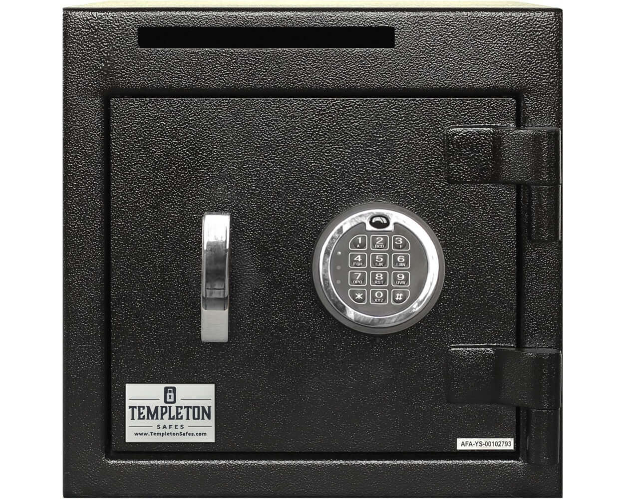 T864 Small Depository Drop Safe with Multi-User Keypad and Key Backup