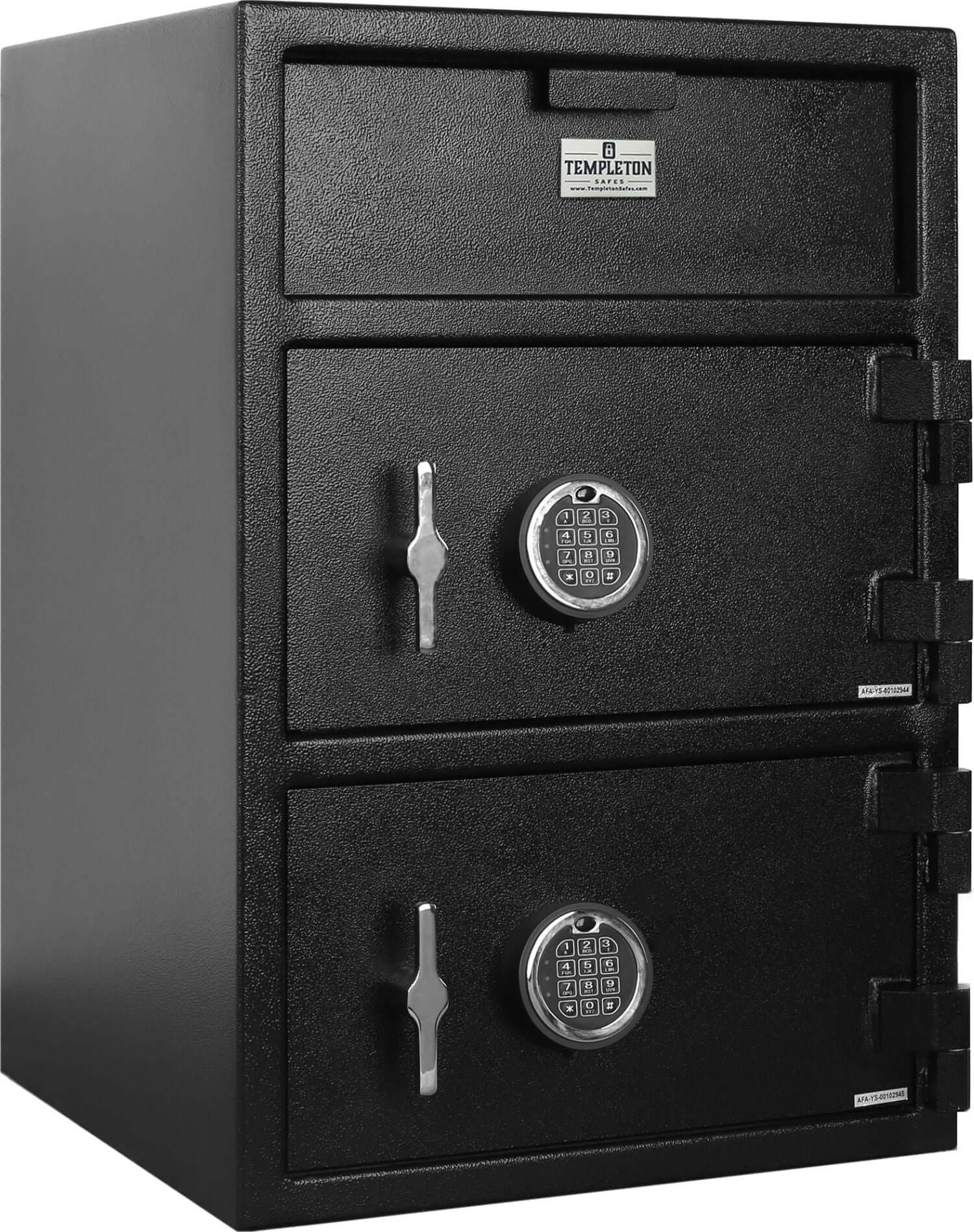 T865 Large Depository Drop Safe with Multi-user Keypad and Key Backup
