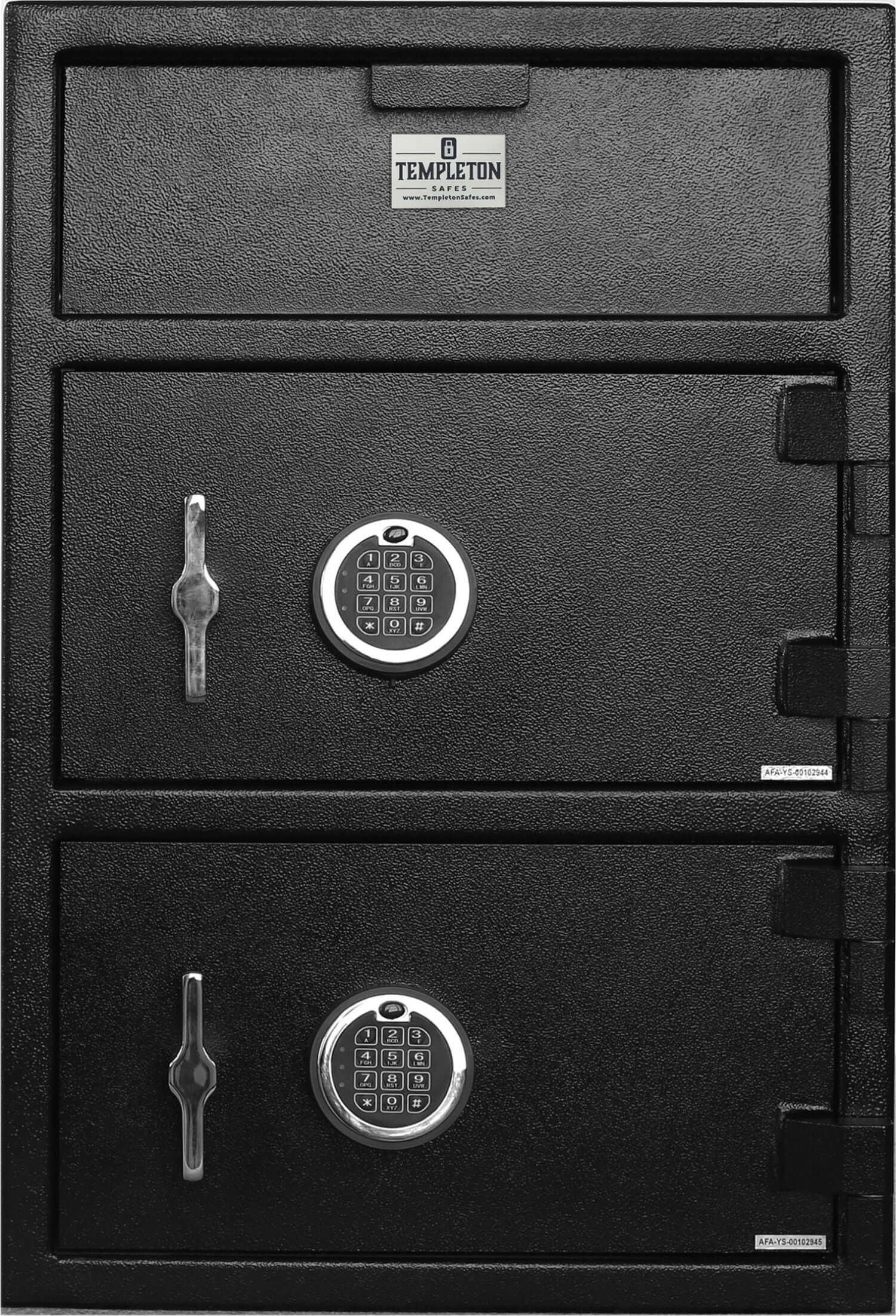 T865 Large Depository Drop Safe with Multi-user Keypad and Key Backup
